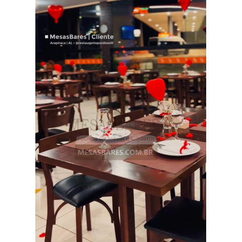 MesasBares | Cliente - Restaurante Por do Sol - Arapiraca - AL